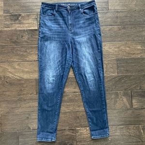 American Eagle Highest Rise Jeggings Jeans Size 14